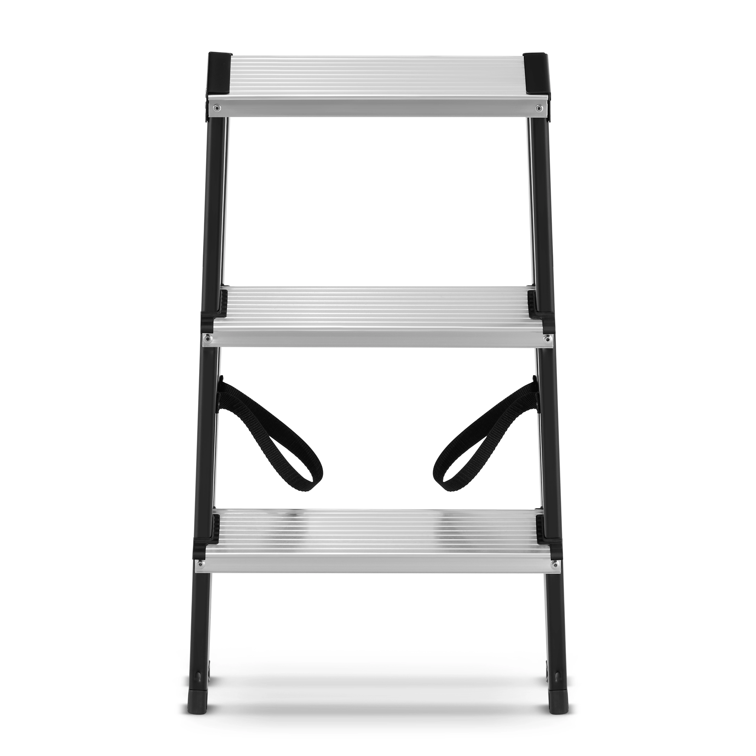 Drabina domowa stalowa dwustronna składana HIGHER 2x3 stopnie 150kg — 5