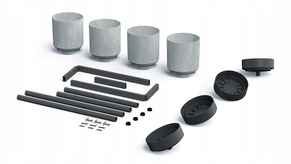 Kwietnik BLOOMIE STAND IKD4L | Beton — 2