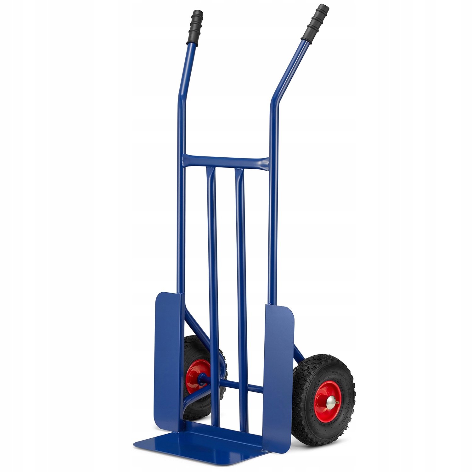 Wózek transportowy magazynowy młynarka HIGHER 280kg pompowane koła — 2