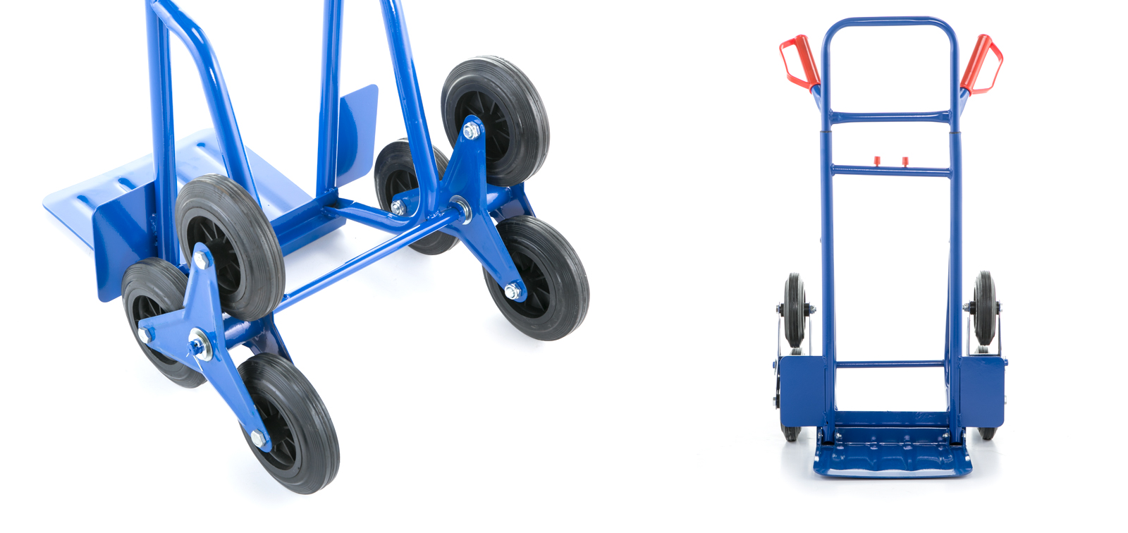 Wózek magazynowy składany schodowy HIGHER młynarka transportowy 250 kg trójkołowy — 6