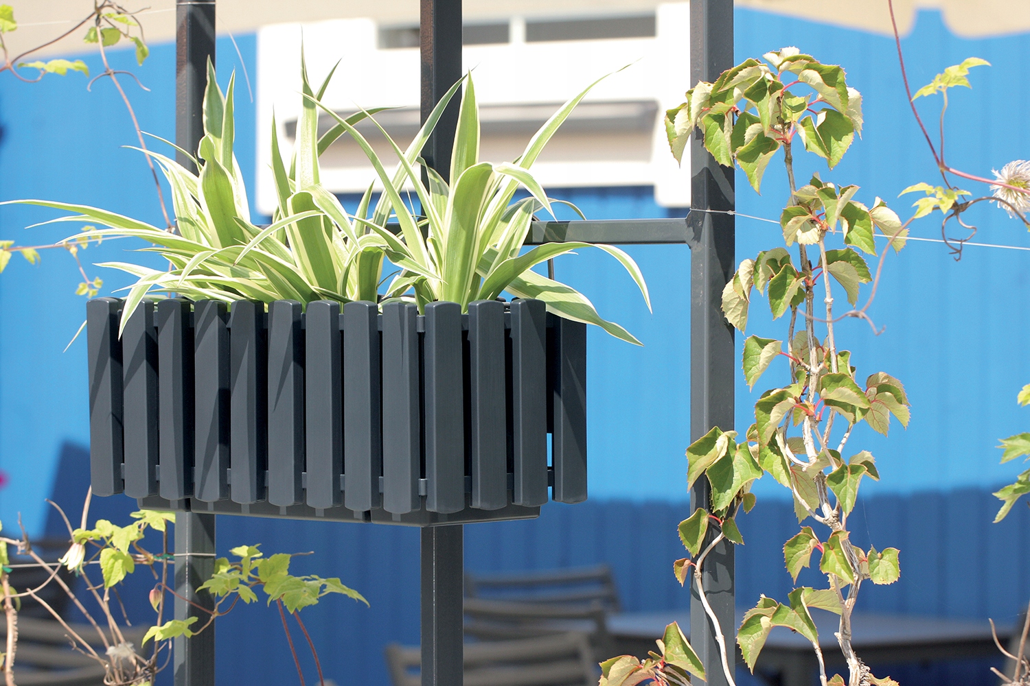 Skrzynka balkonowa Boardee Fencycase 400W | Brąz — 6