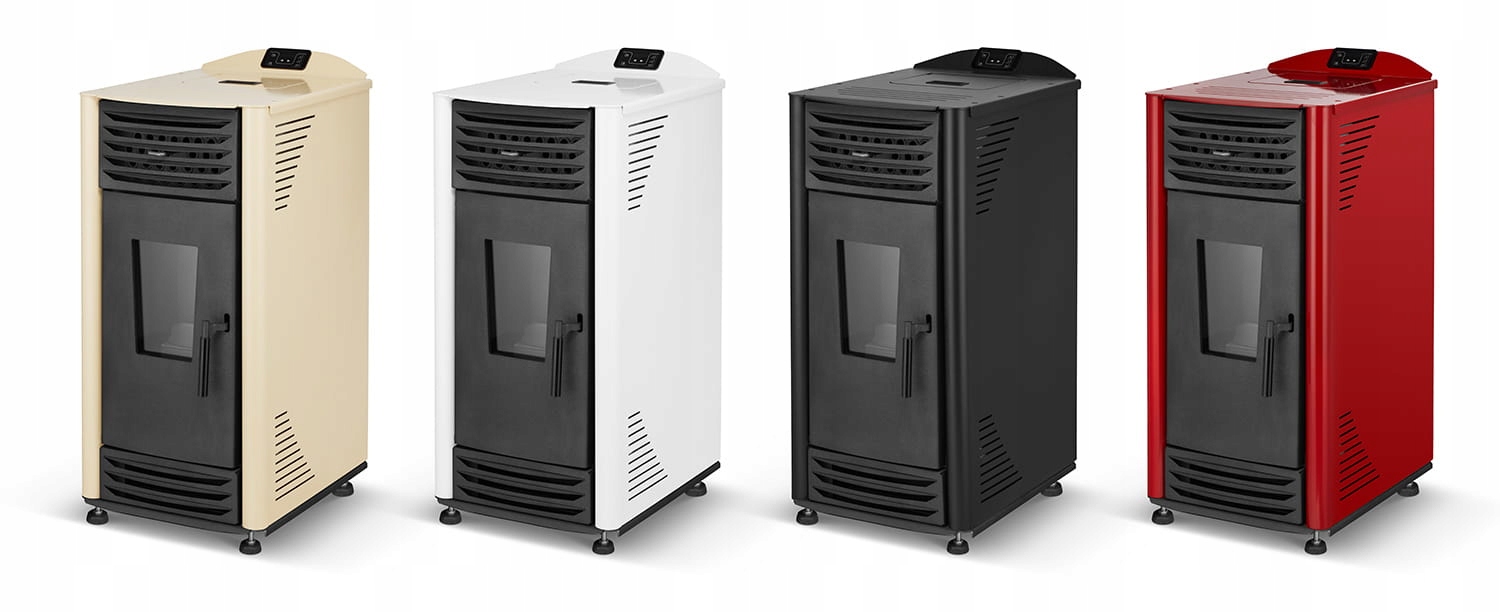 Piec kominek koza powietrzny ekologiczny na pellet Eko Design HELENA 8kW — 7