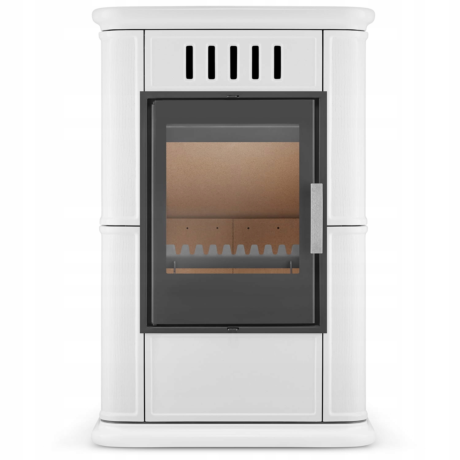Piec kominek kaflowy piecyk koza wkład kominkowy OLBIA Ivory 6,3 kW CDP — 2