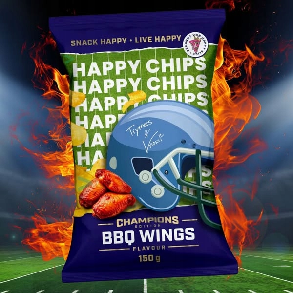 Happy Chips BBQ Wings 150g Kurczak Karton — 2