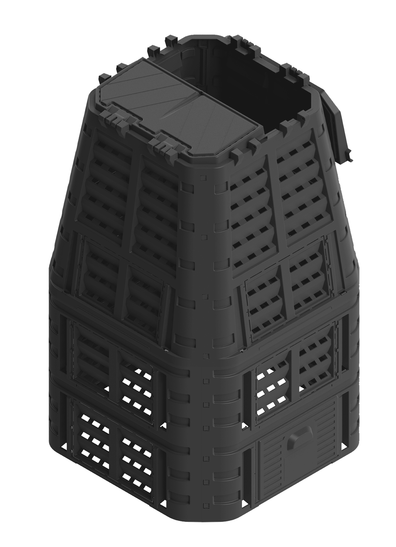 Kompostownik 1000L | Czarny — 2