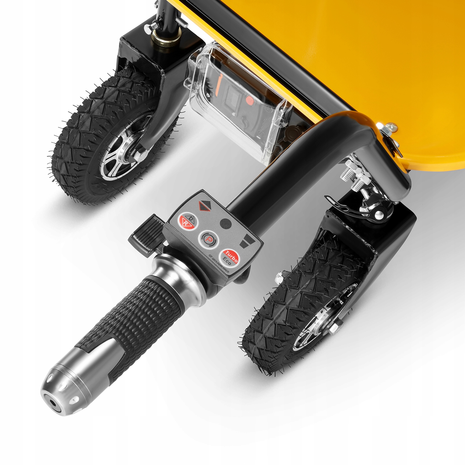 Taczka elektryczna ogrodowa wozidło budowlane 100L BAUMR-AG BPR-800E 260kg — 12