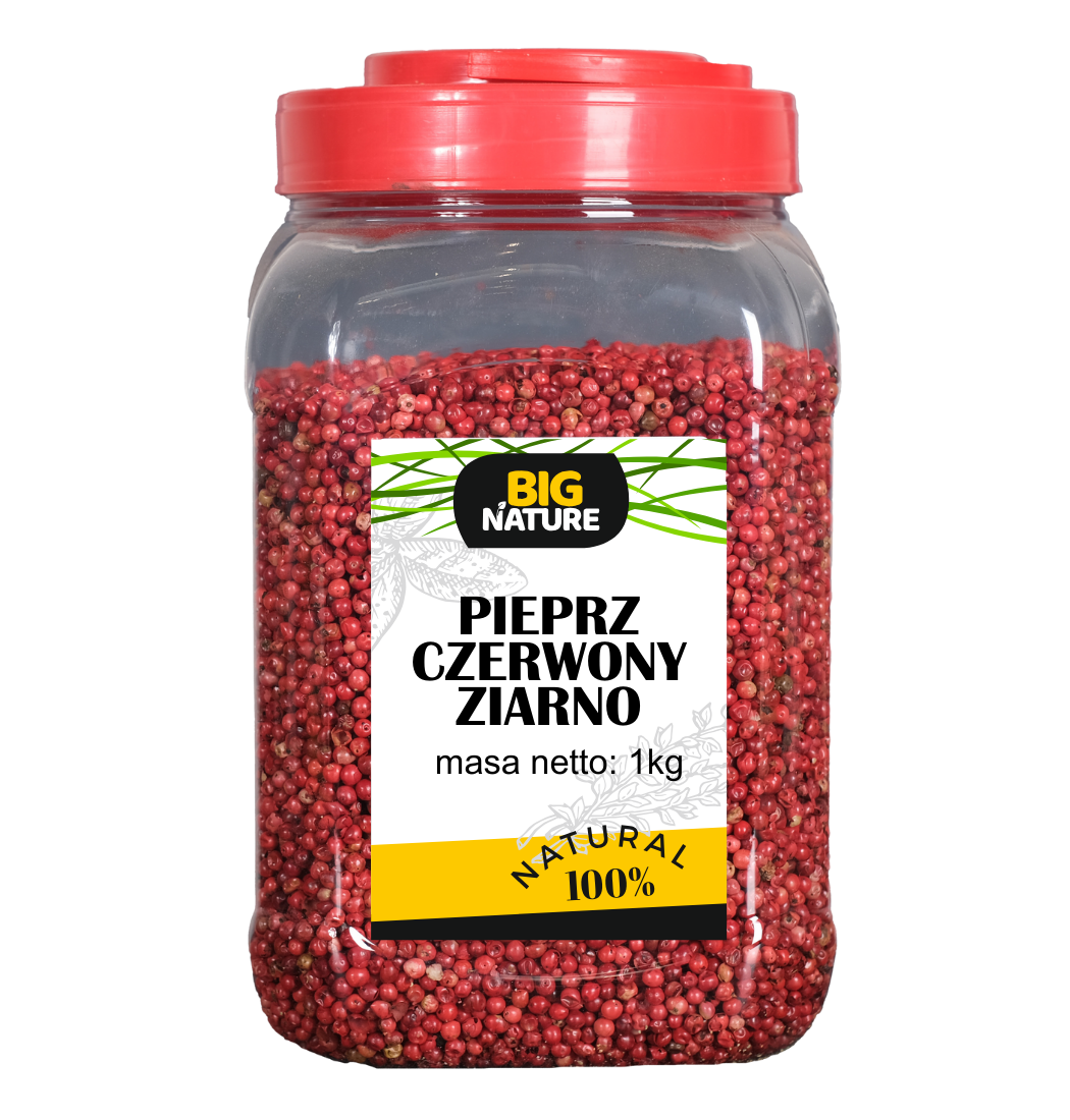 PIEPRZ CZERWONY ZIARNO 1KG
