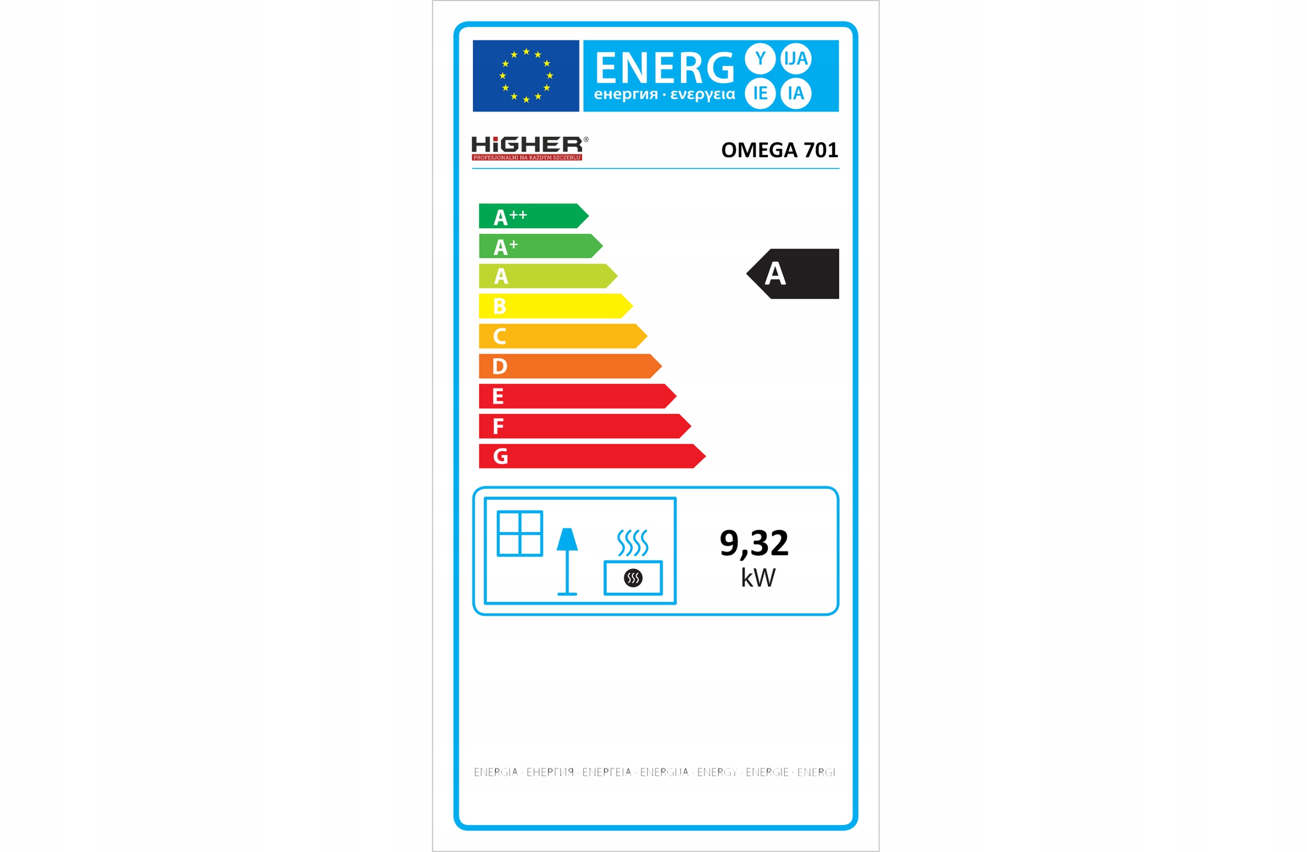 Kuchnia węglowa koza żeliwna westfalka na drewno OMEGA emaliowana 9kW — 7