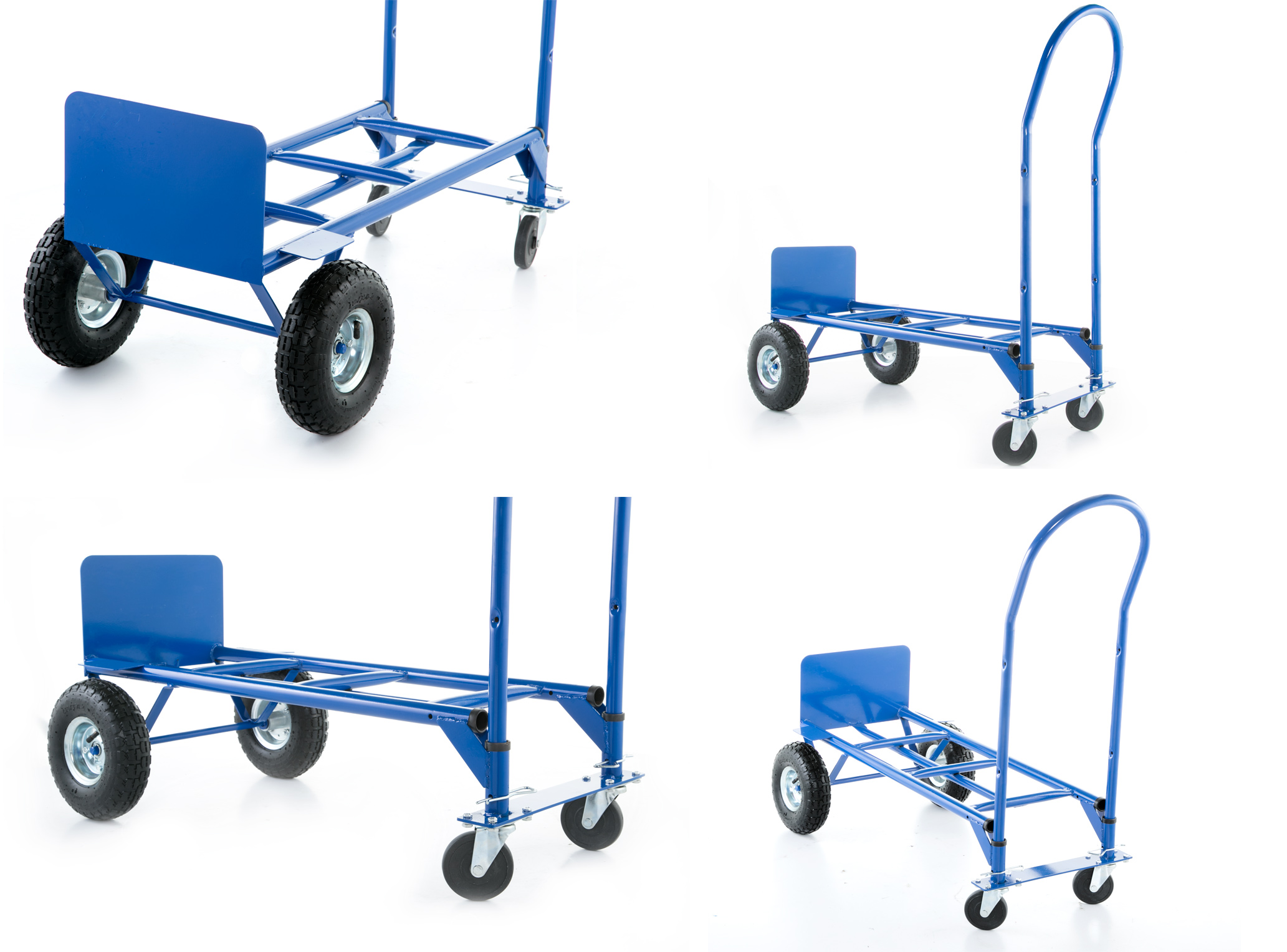 Wózek magazynowy młynarka 2w1 transportowy platformowy HIGHER 250kg — 5