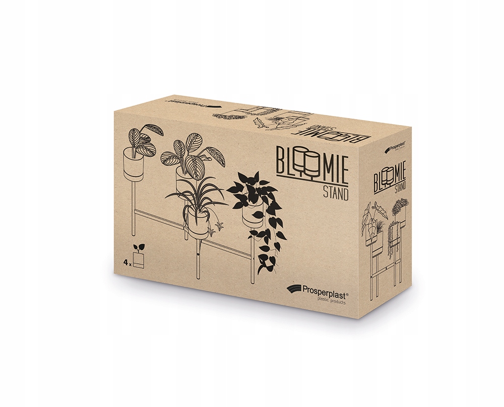 Kwietnik BLOOMIE STAND IKD4L | Beton — 4