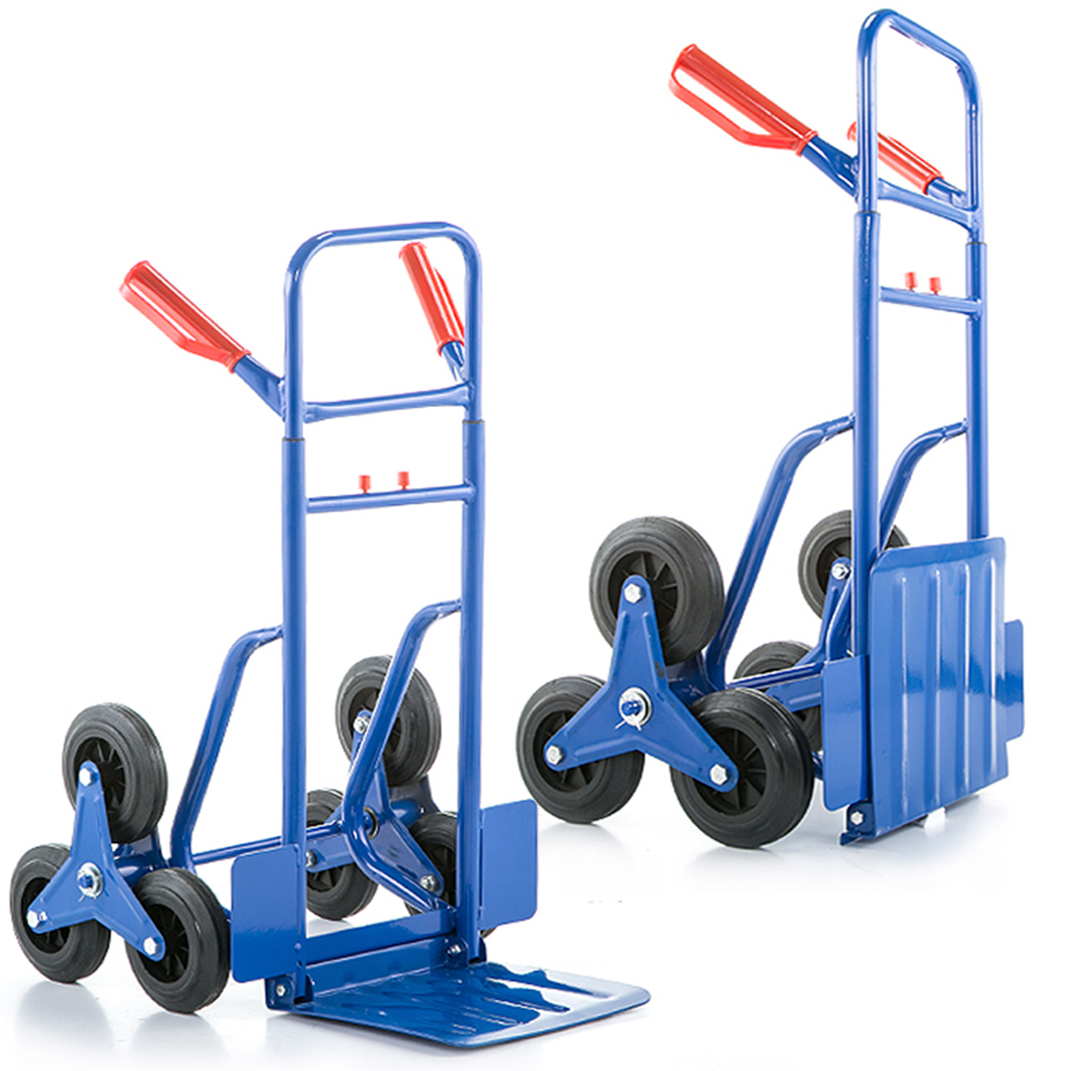 Wózek magazynowy składany schodowy HIGHER młynarka transportowy 250 kg trójkołowy