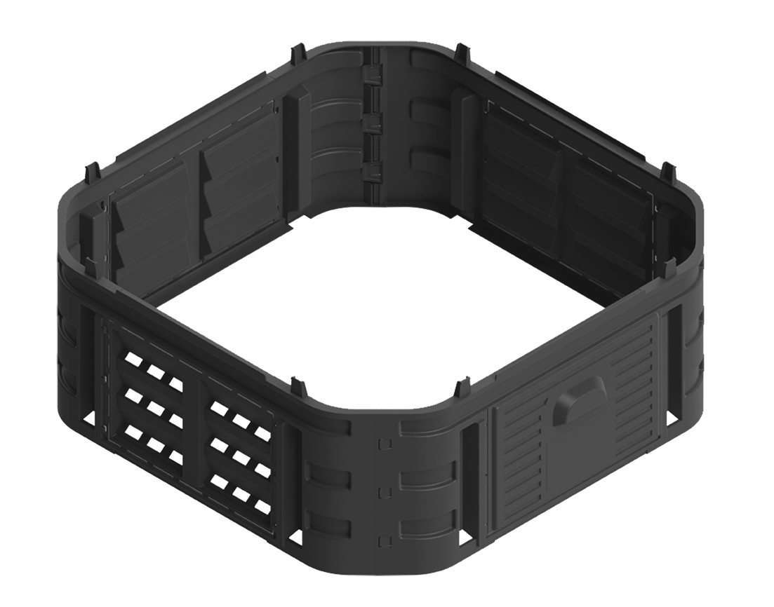 Kompostownik 1000L | Czarny — 3