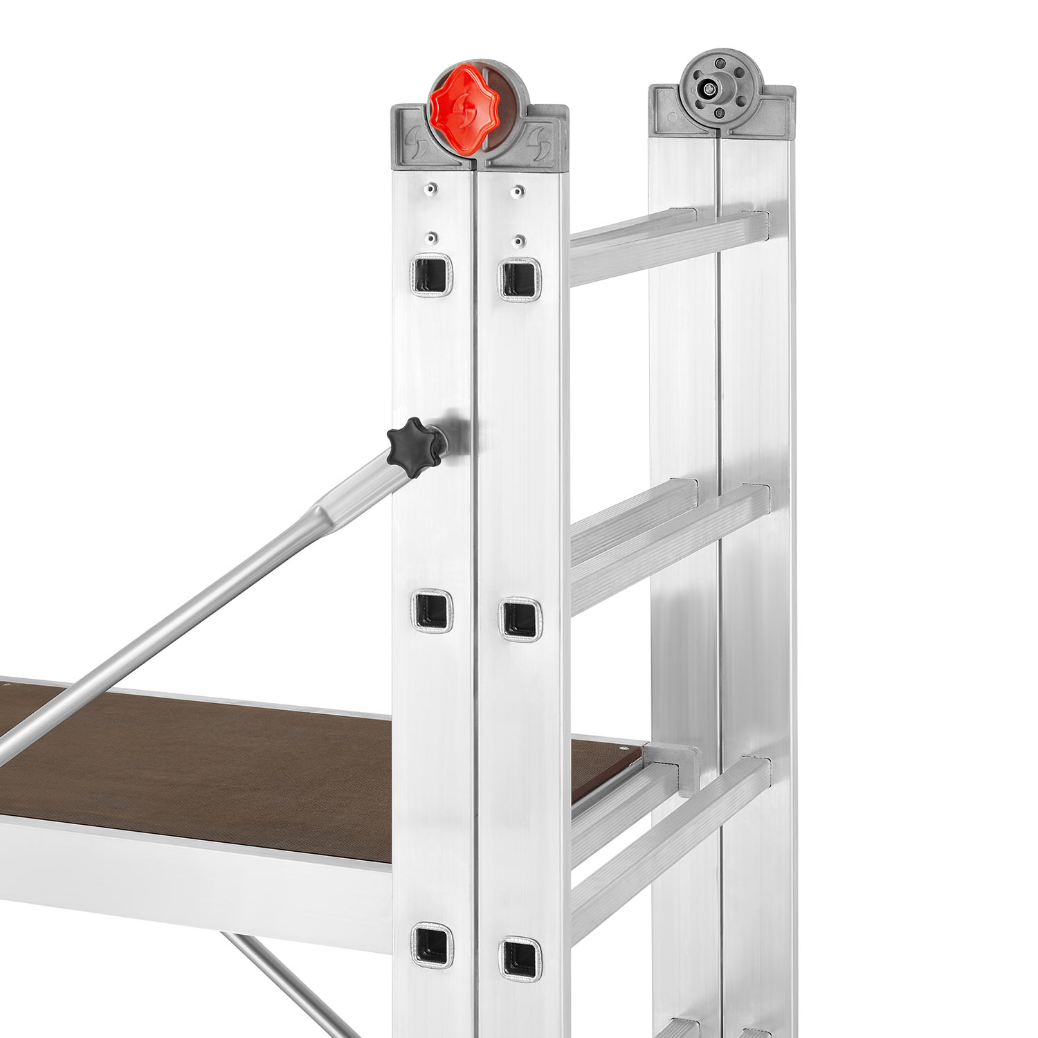 Rusztowanie aluminiowe przegubowe jezdne HIGHER Acro-Twin 3,90m 4w1 — 8