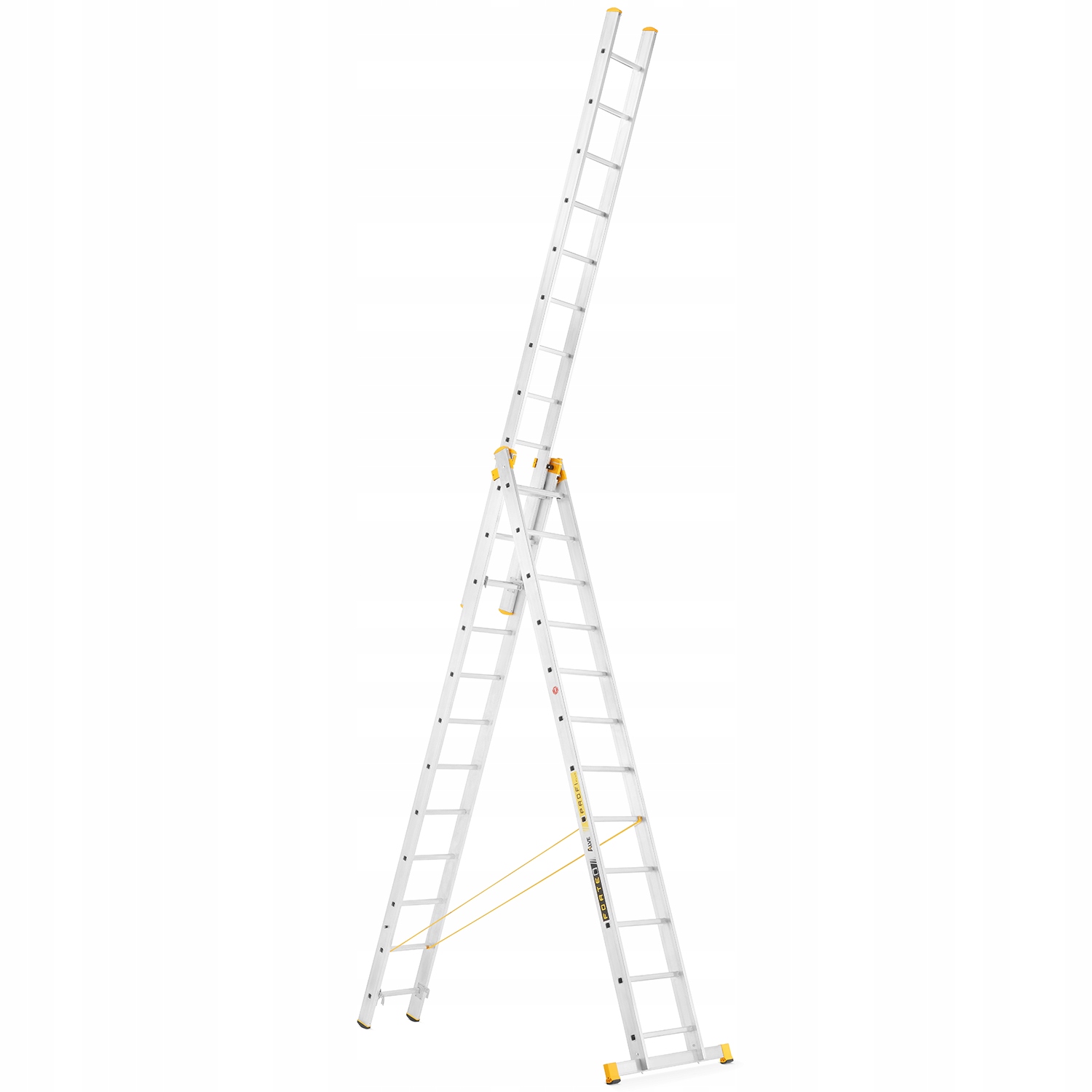 Drabina aluminiowa wielofunkcyjna profesjonalna FORTE 3x12 + magnes KRAUSE — 16