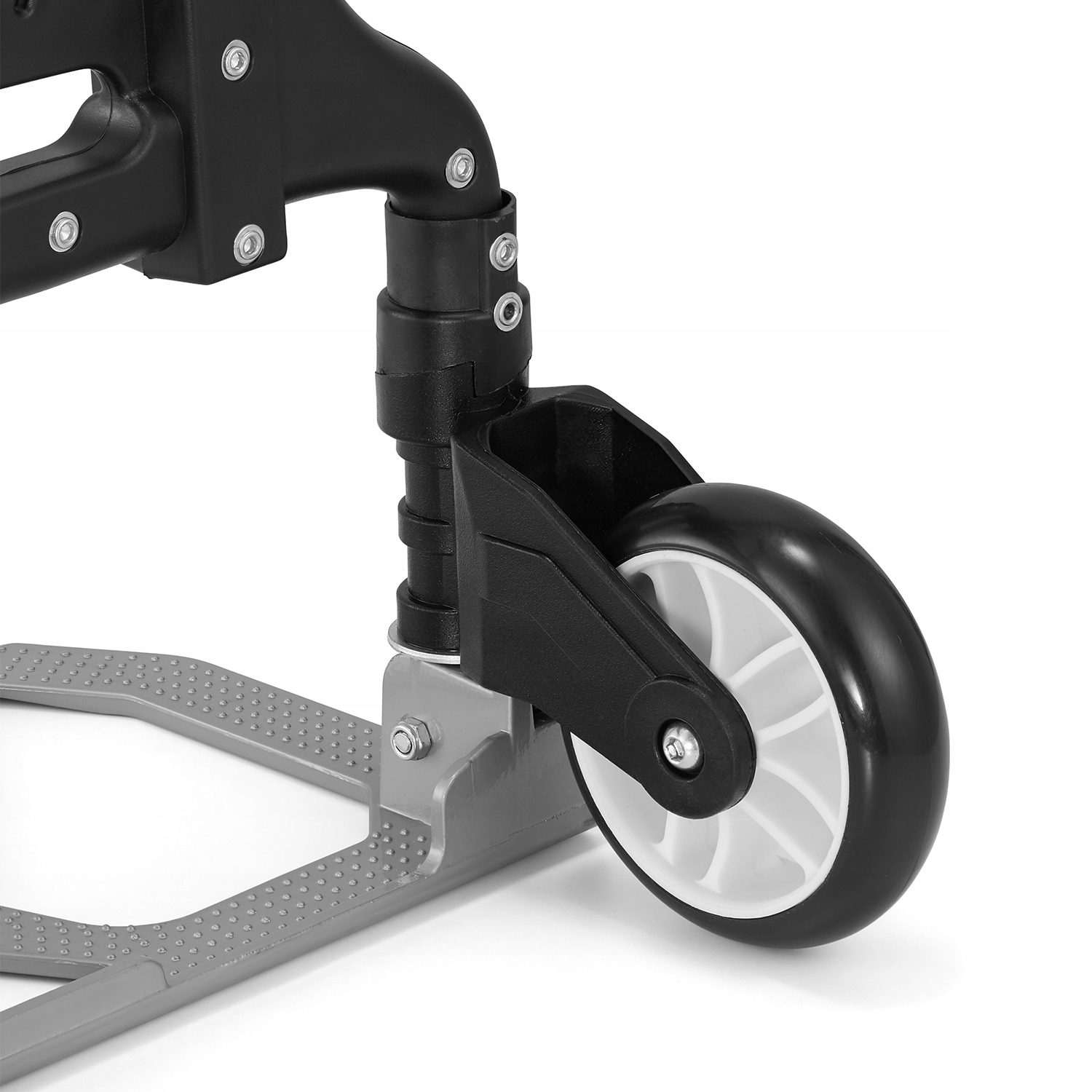 Wózek transportowy młynarka składany aluminiowy HIGHER płaski MOCNY 70kg — 2