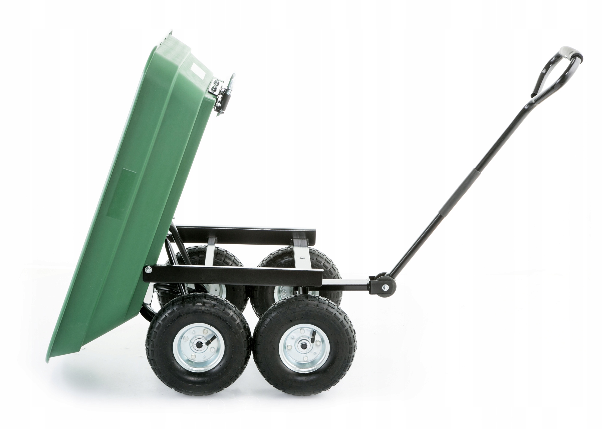 Wózek ogrodowy transportowy taczka przyczepka wywrotka HIGHER 350kg 75L — 7