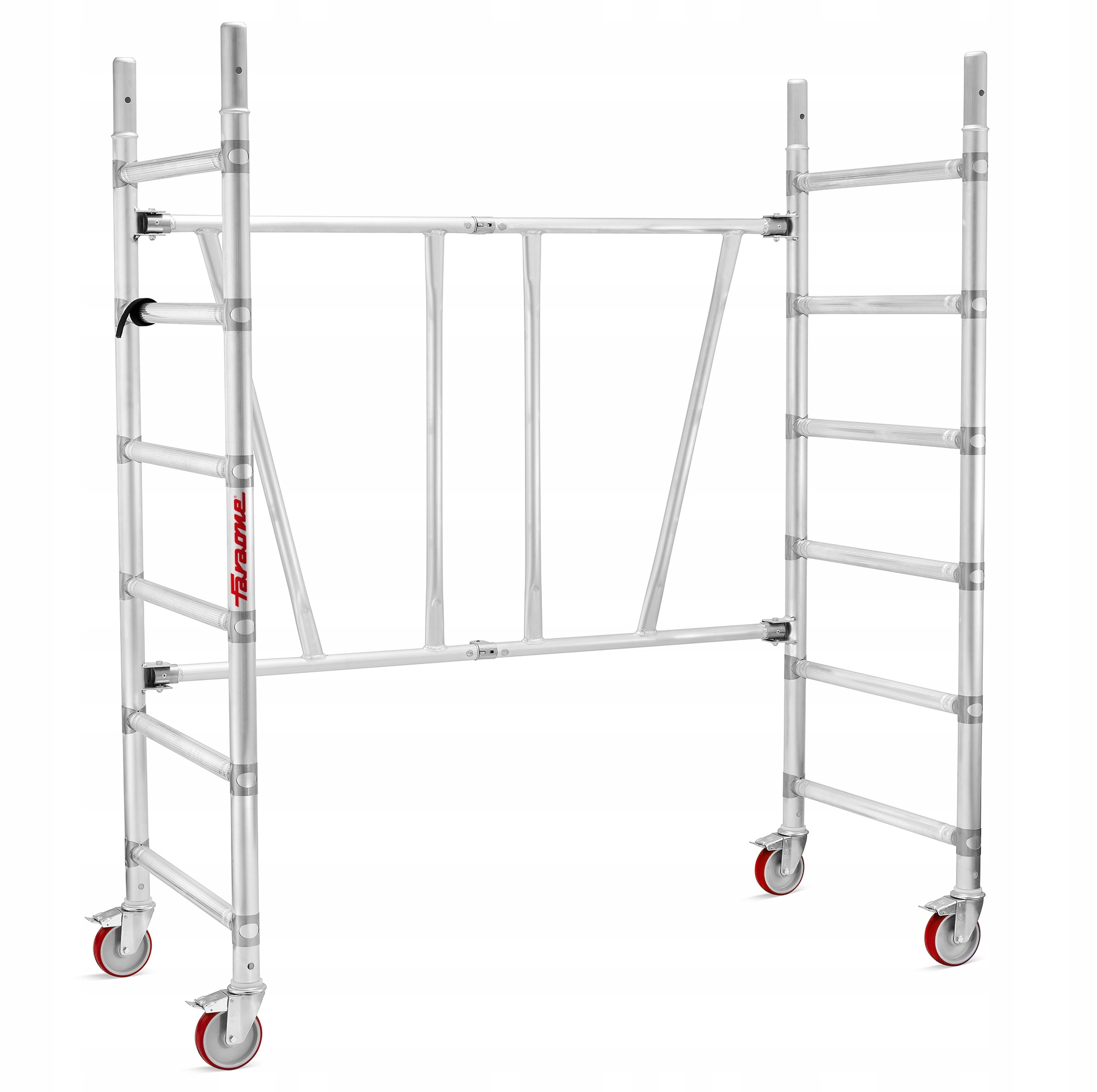 Rusztowanie aluminiowe jezdne składane FARAONE COMPACT XS 160 x 75 cm pakiet A - 2,60 m — 2