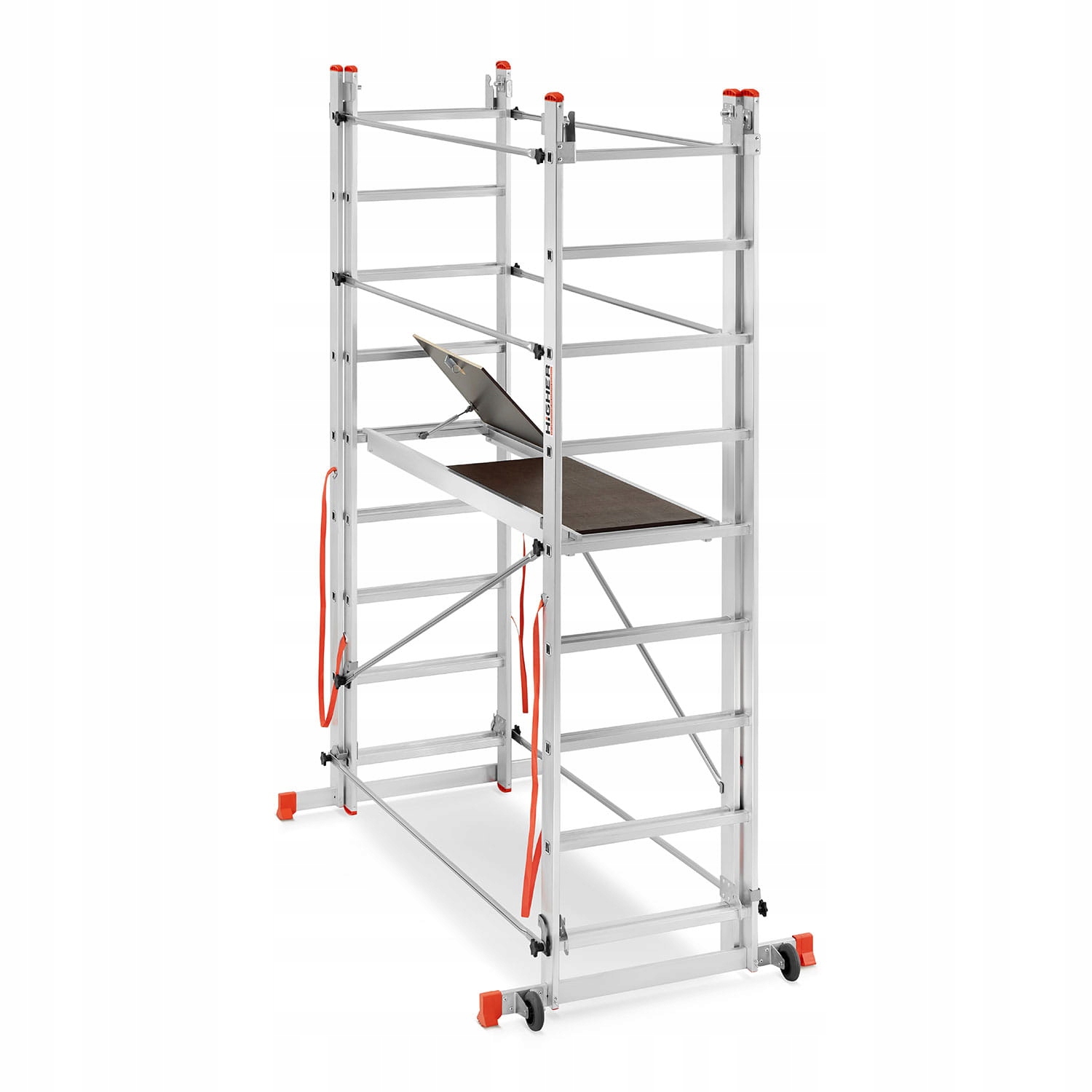 Rusztowanie aluminiowe wielofunkcyjne jezdne składane HIGHER Velly 2x7 — 6