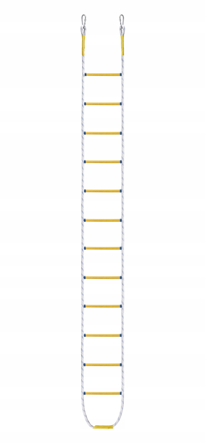 Drabina sznurowa linowa pleciona na dach HIGHER 2m FIBERGLASS dekarska — 10