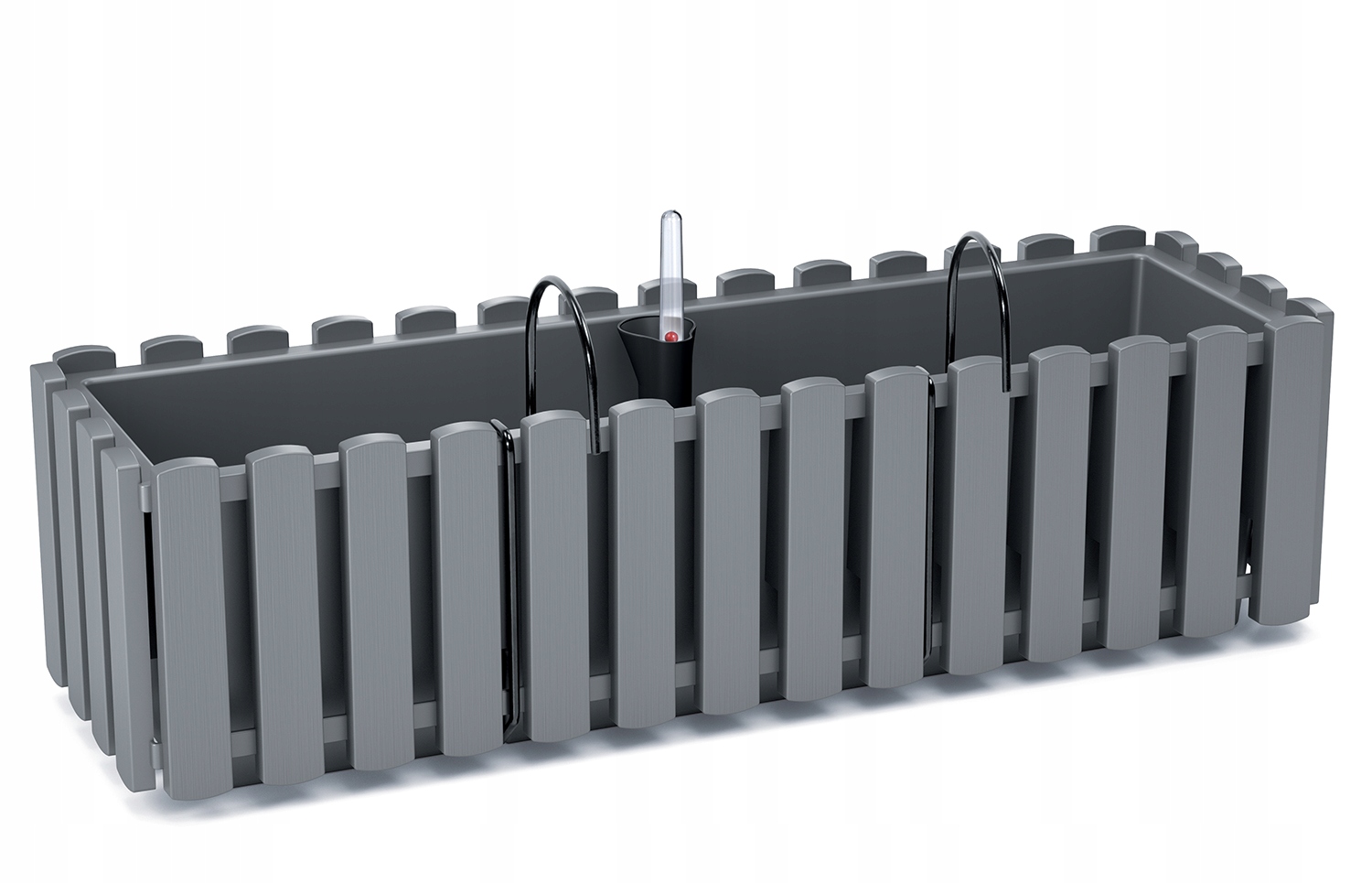 Skrzynka balkonowa Boardee Fencycase 600W | Szary kamienny — 2