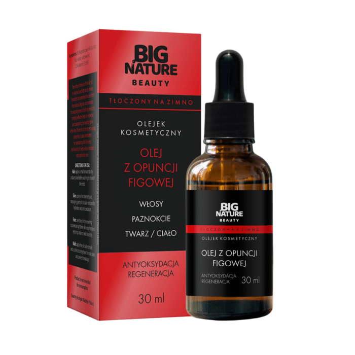 Olejek z opuncji figowej przeciwzapalny nawilżający 30ml - BIG NATURE BEAUTY — 2