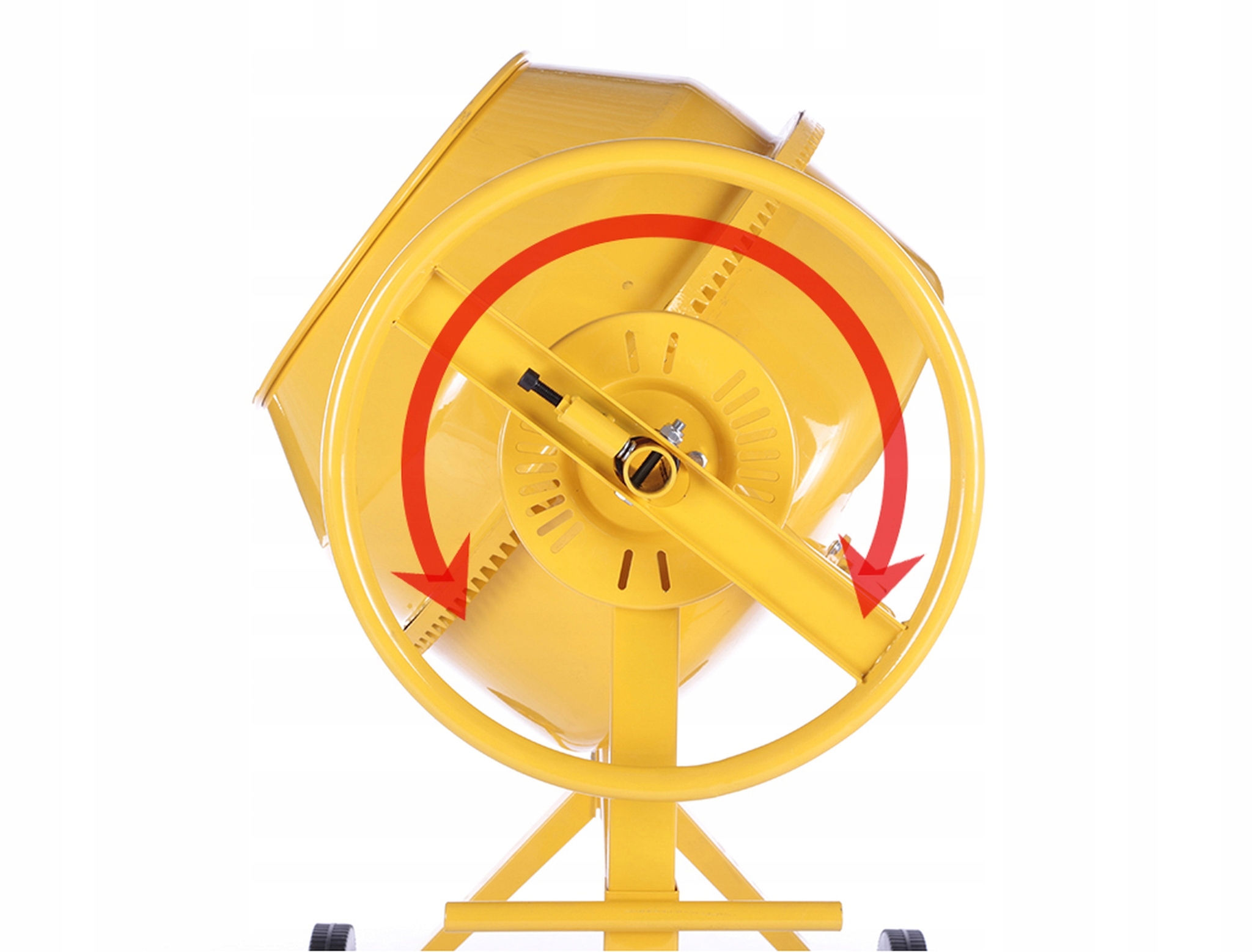 Betoniarka budowlana HIGHER mieszarka 200L 1500W 230V żeliwny wieniec — 14