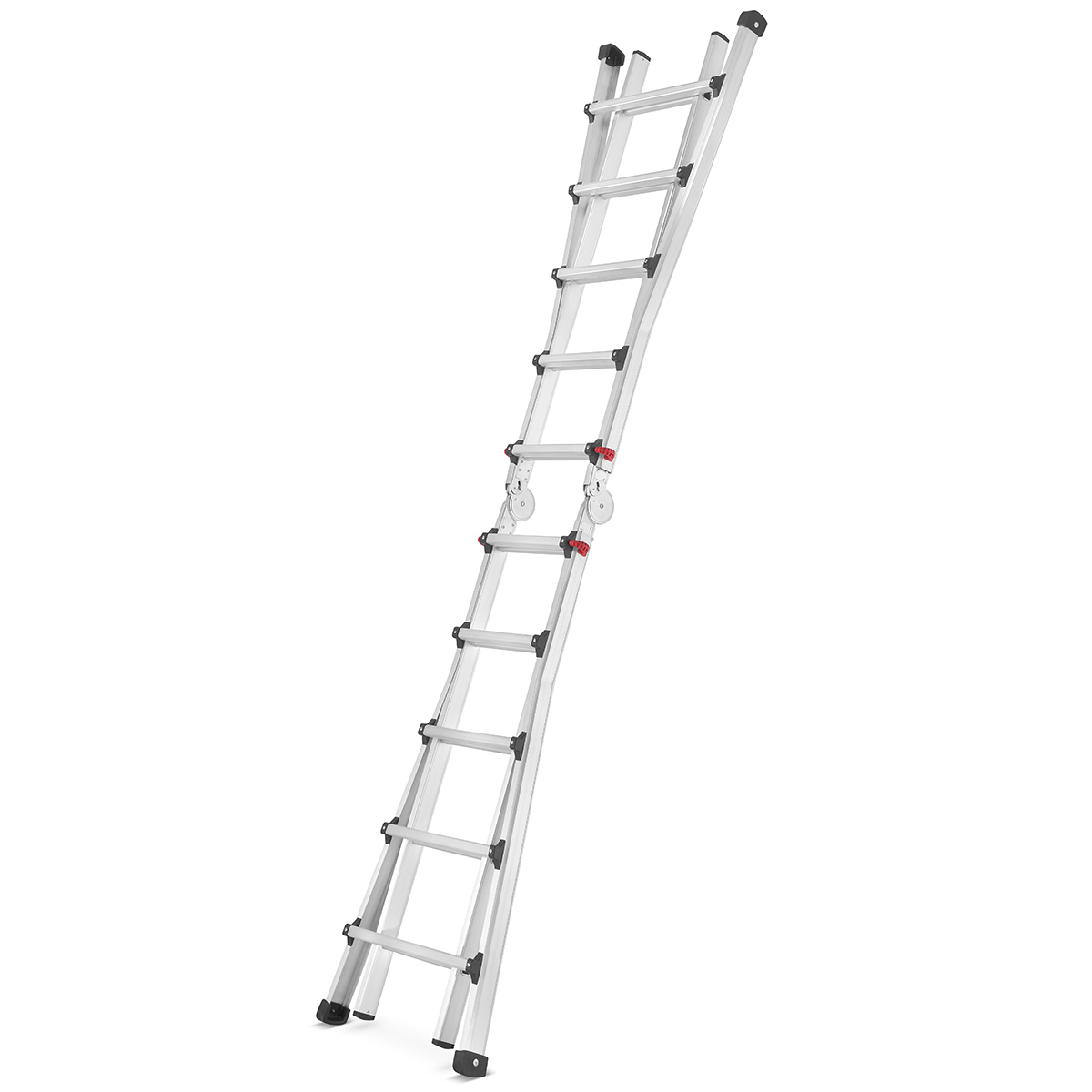Drabina przegubowa teleskopowa HIGHER Combo 4x5 6,50m — 10
