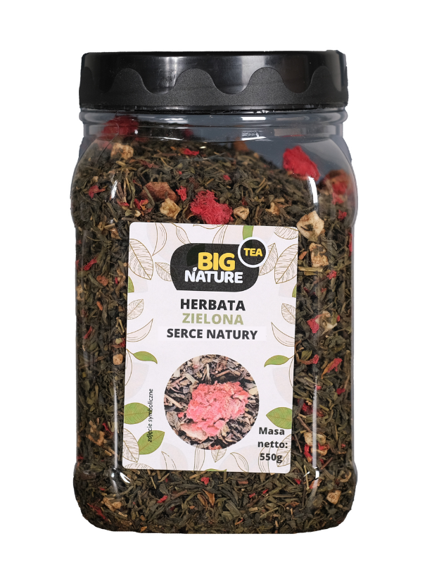 HERBATA ZIELONA SERCE NATURY 550G