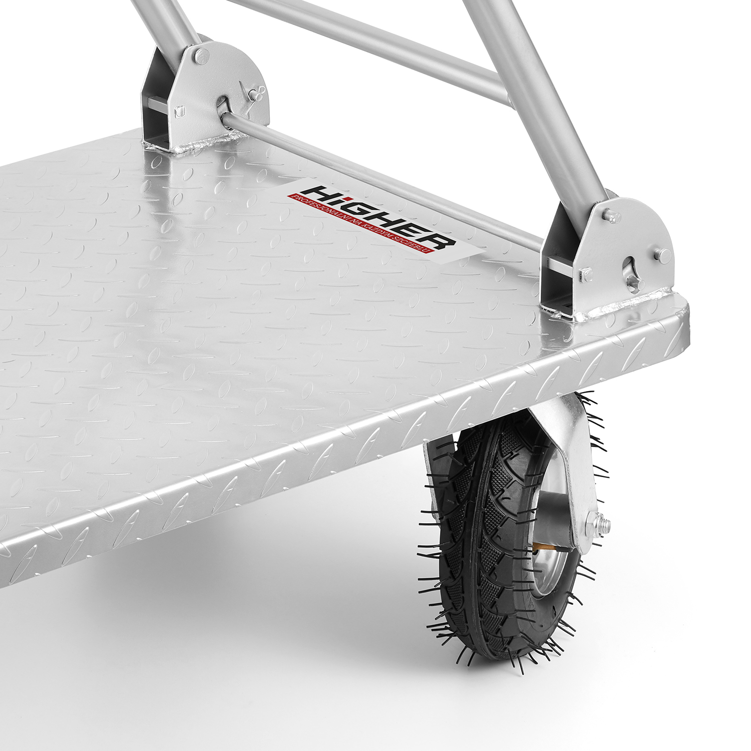 Wózek platformowy transportowy magazynowy Monster 500 kg by HIGHER — 13