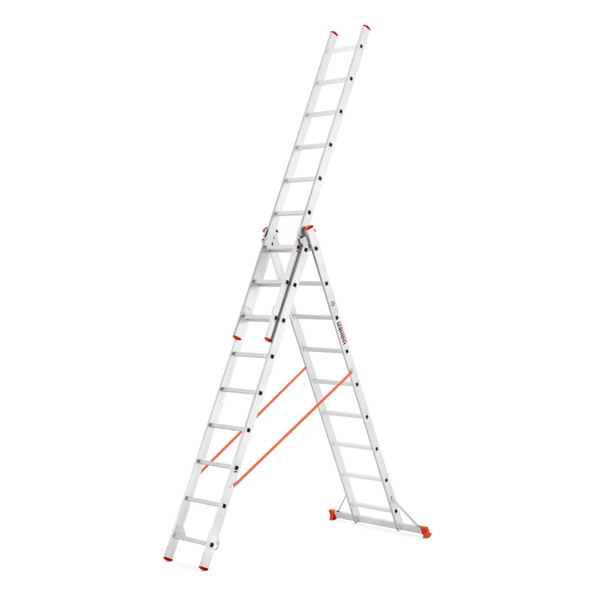 Drabina aluminiowa profesjonalna wielofunkcyjna HIGHER 3x9 seria 73PRO — 5