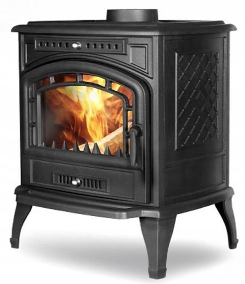 Piec piecyk kominek żeliwny koza wolnostojący KAWMET P7 ECO 9,3kW