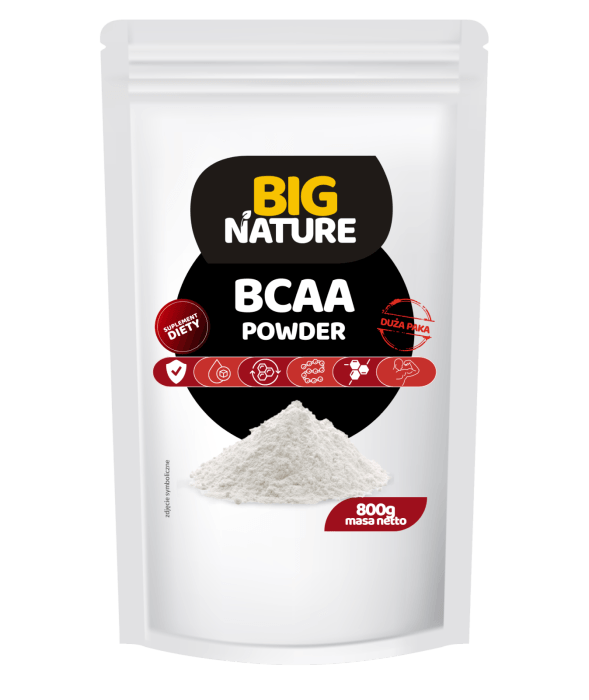 BCAA 2:1:1 aminokwasy 800g SUPLEMENT DIETY - BIG NATURE