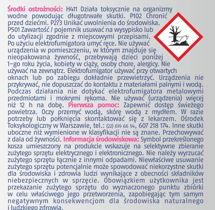 BROS Urządzenie elektro+płyn na komary dla dzieci — 2