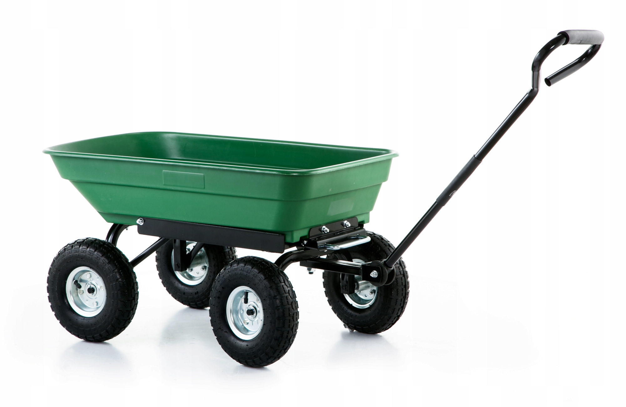 Wózek ogrodowy transportowy taczka przyczepka wywrotka HIGHER 350kg 75L — 3