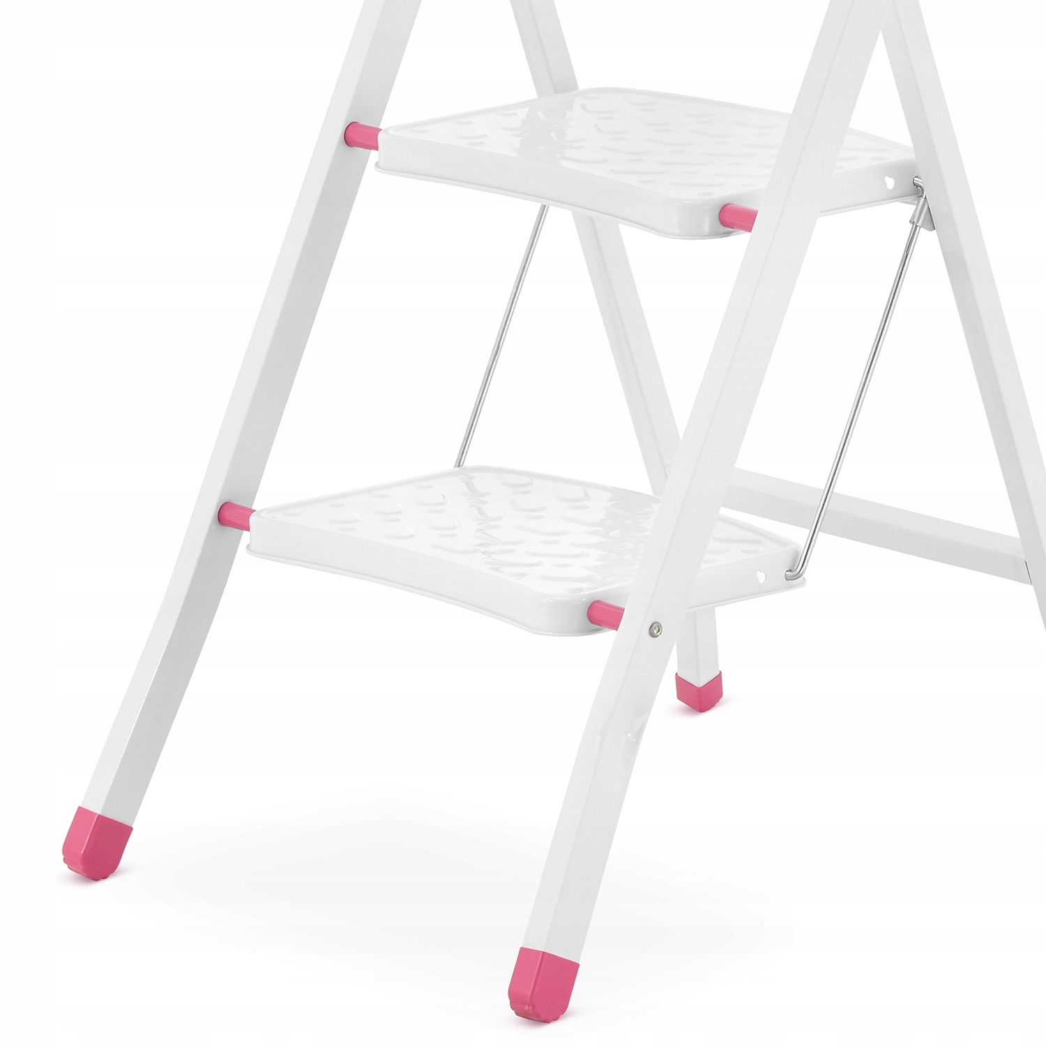 Drabina składana domowa 4 stopniowa schodki HIGHER — 8