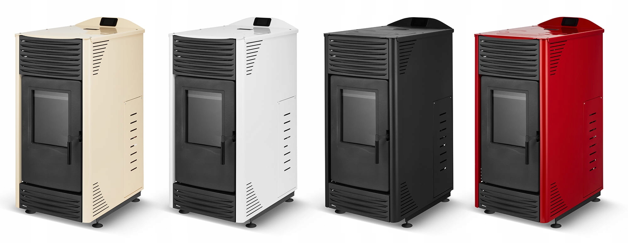 Piec kominek kocioł na pellet TOBY 15 kW CO beżowy — 8