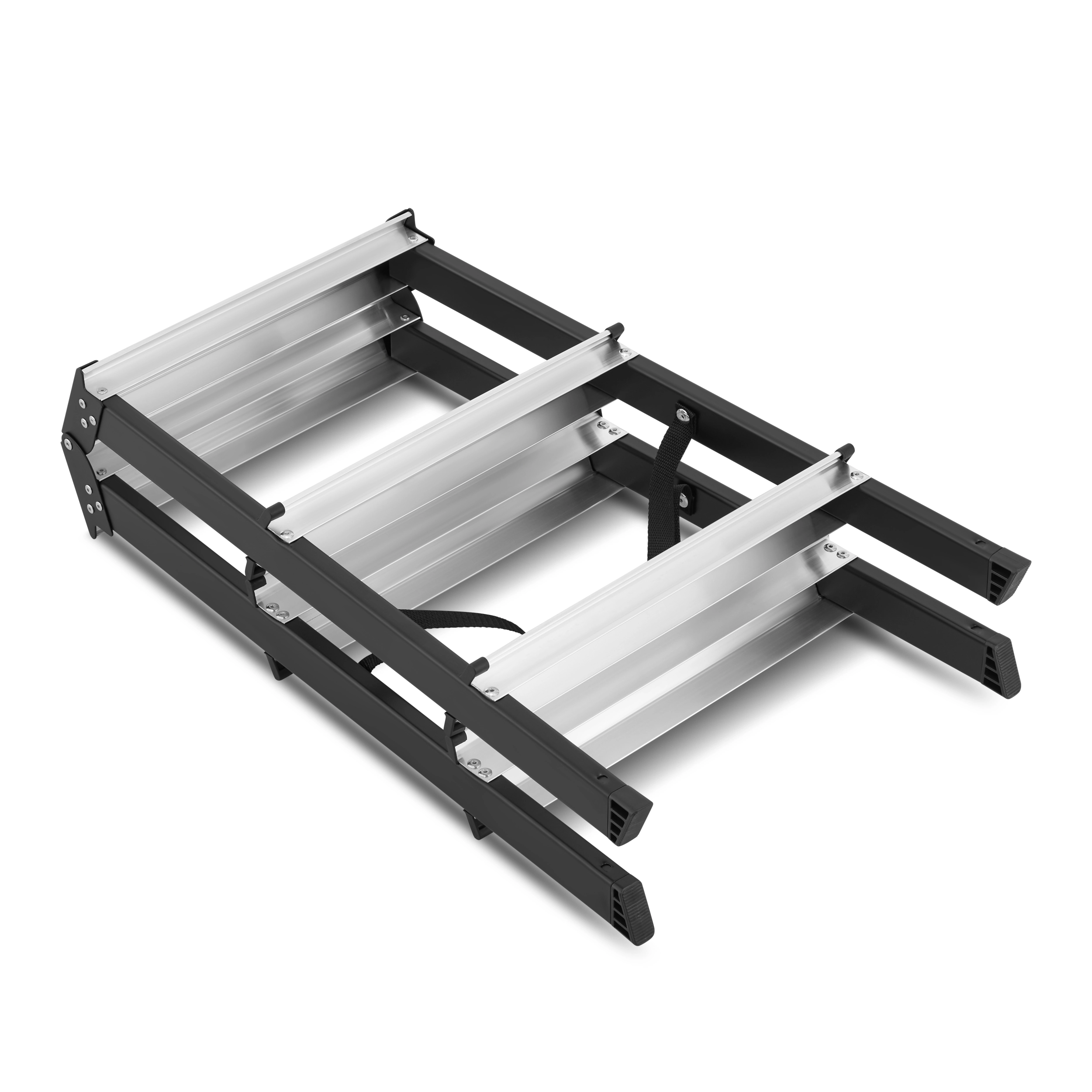 Drabina domowa stalowa dwustronna składana HIGHER 2x3 stopnie 150kg — 14