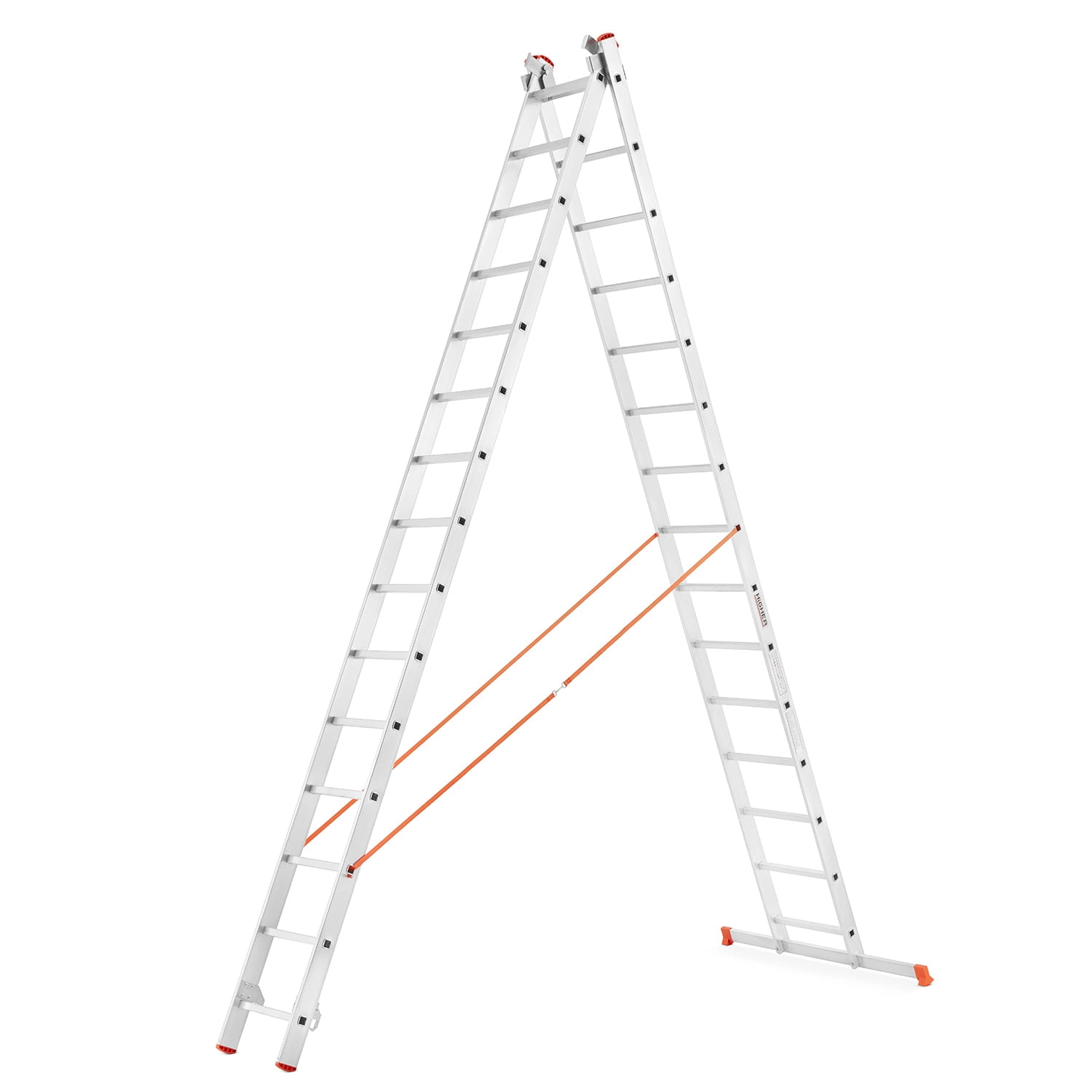 Drabina aluminiowa profesjonalna wielofunkcyjna HIGHER 3x11 seria 73PRO — 3