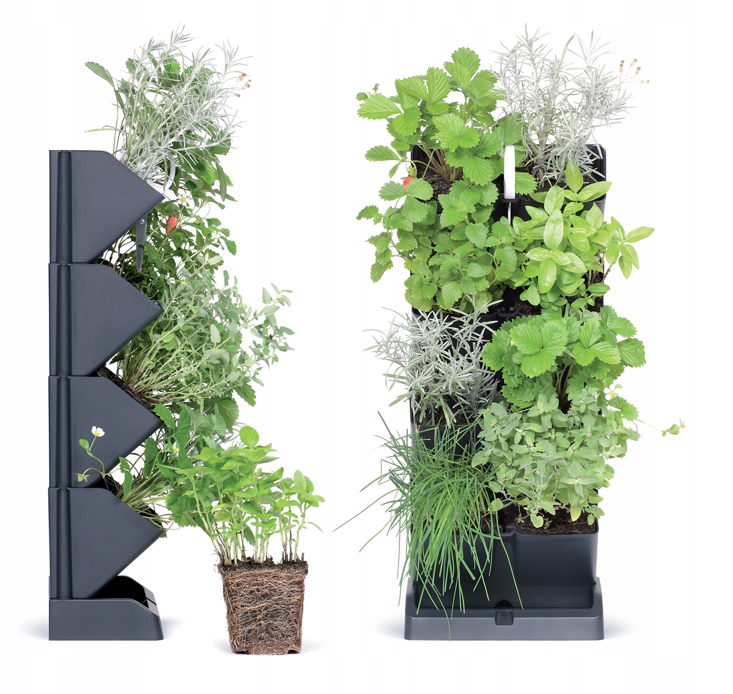 Ogród wertykalny wiszący MINI CASCADE IO1W200 | Biały — 5