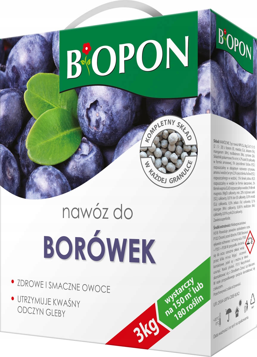 BIOPON Nawóz do borówek 3kg