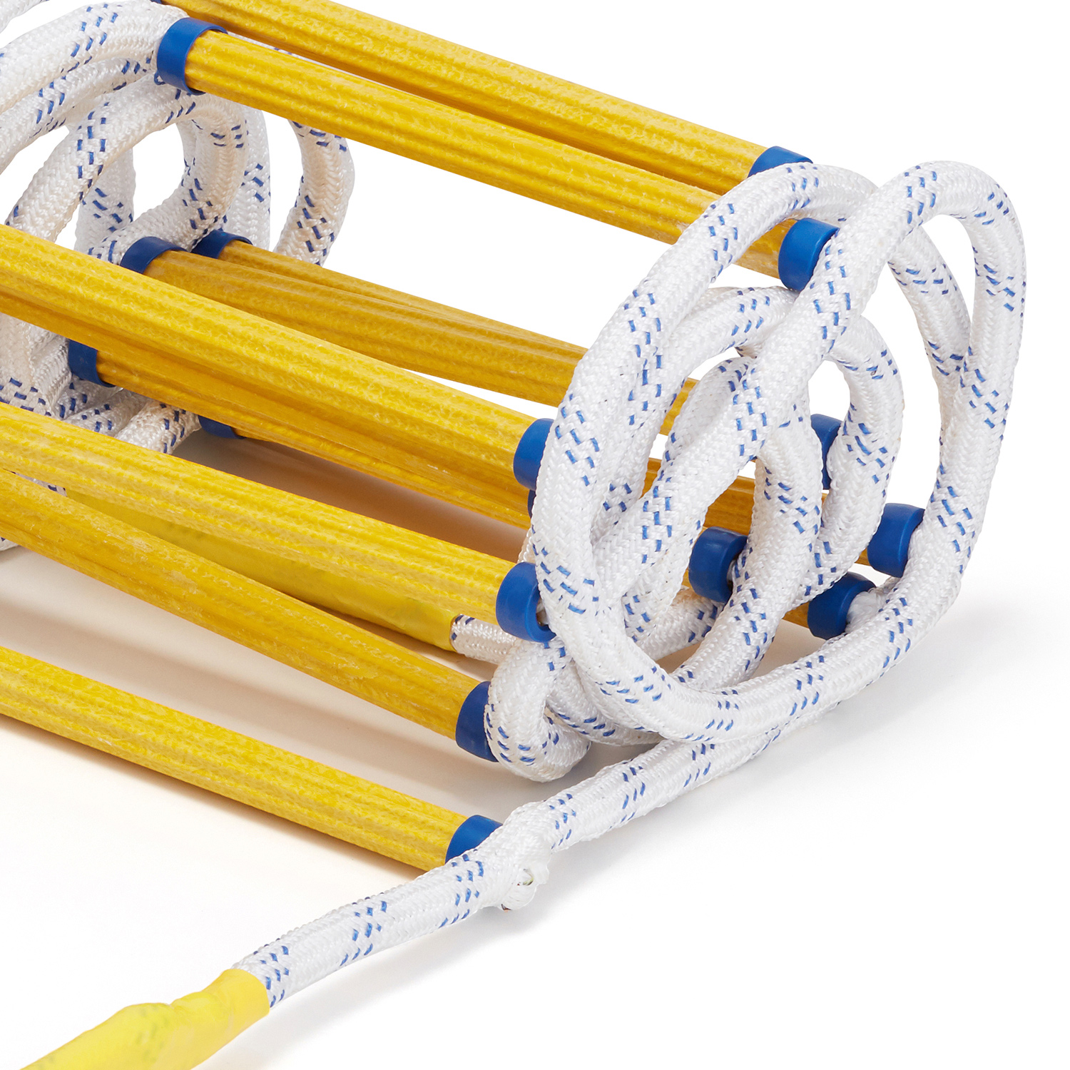 Drabina sznurowa linowa pleciona na dach HIGHER 2m FIBERGLASS dekarska — 6