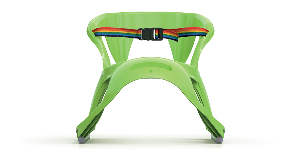 Sanki z oparciem BEZZY SEAT | Zielony — 2