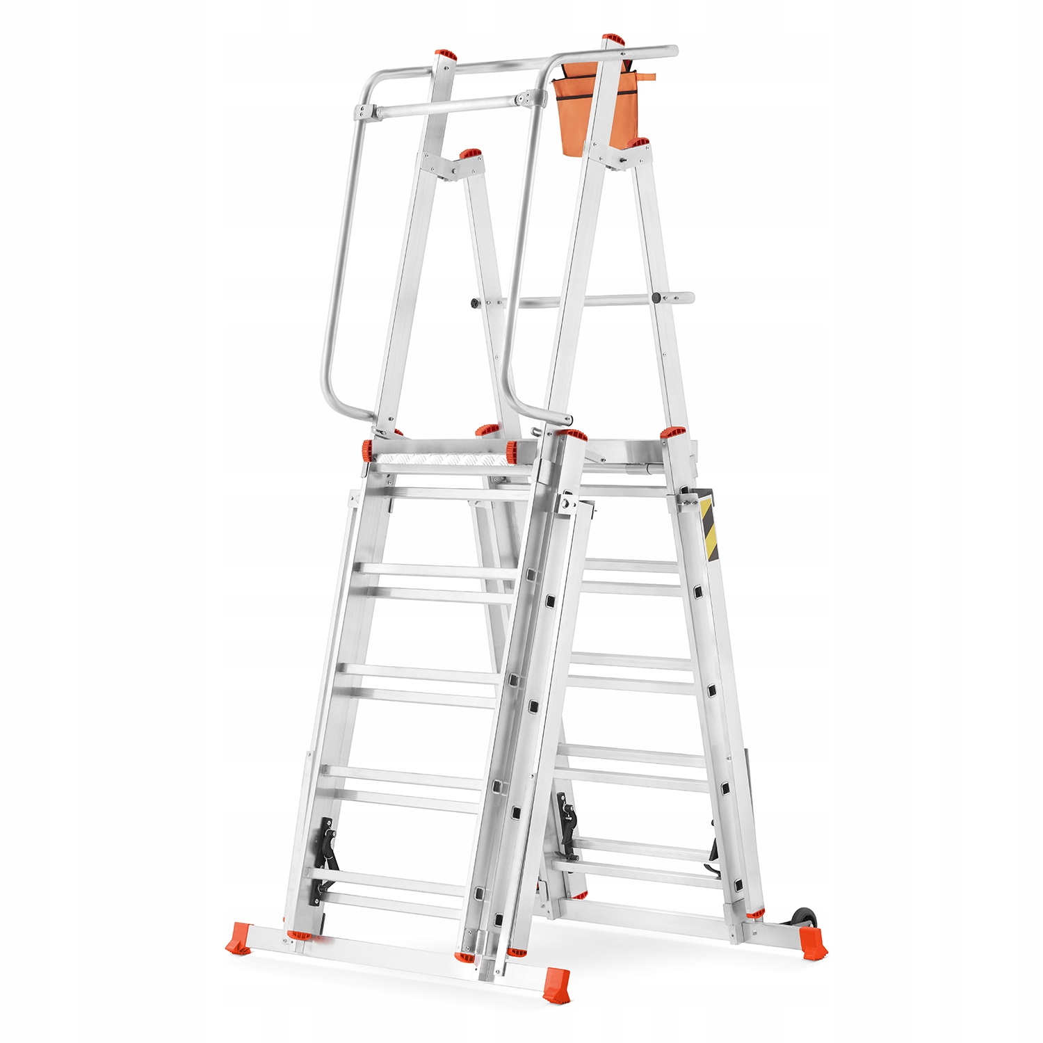 Drabina rusztowanie aluminiowe podnośnik HIGHER 8104-C — 2