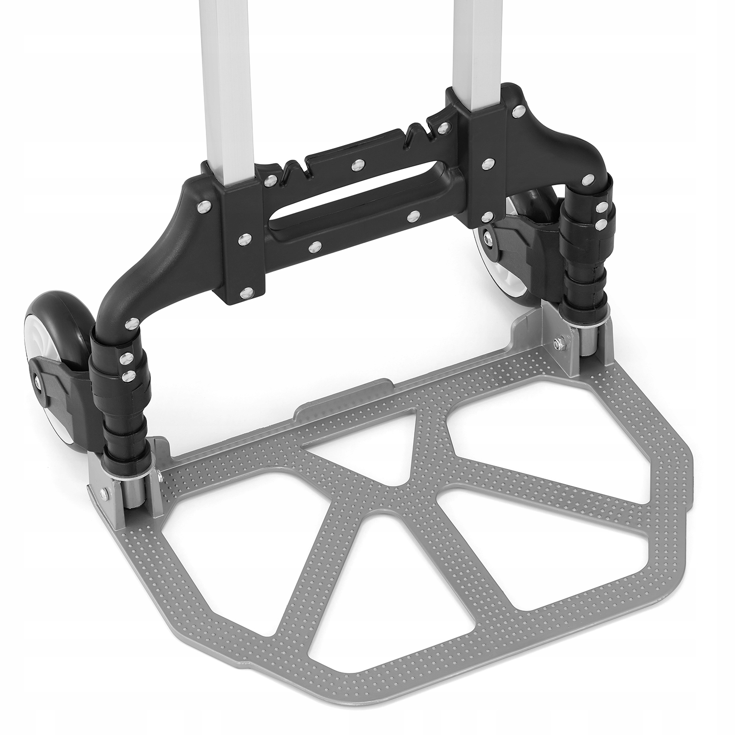Wózek transportowy młynarka składany aluminiowy HIGHER płaski MOCNY 70kg — 3