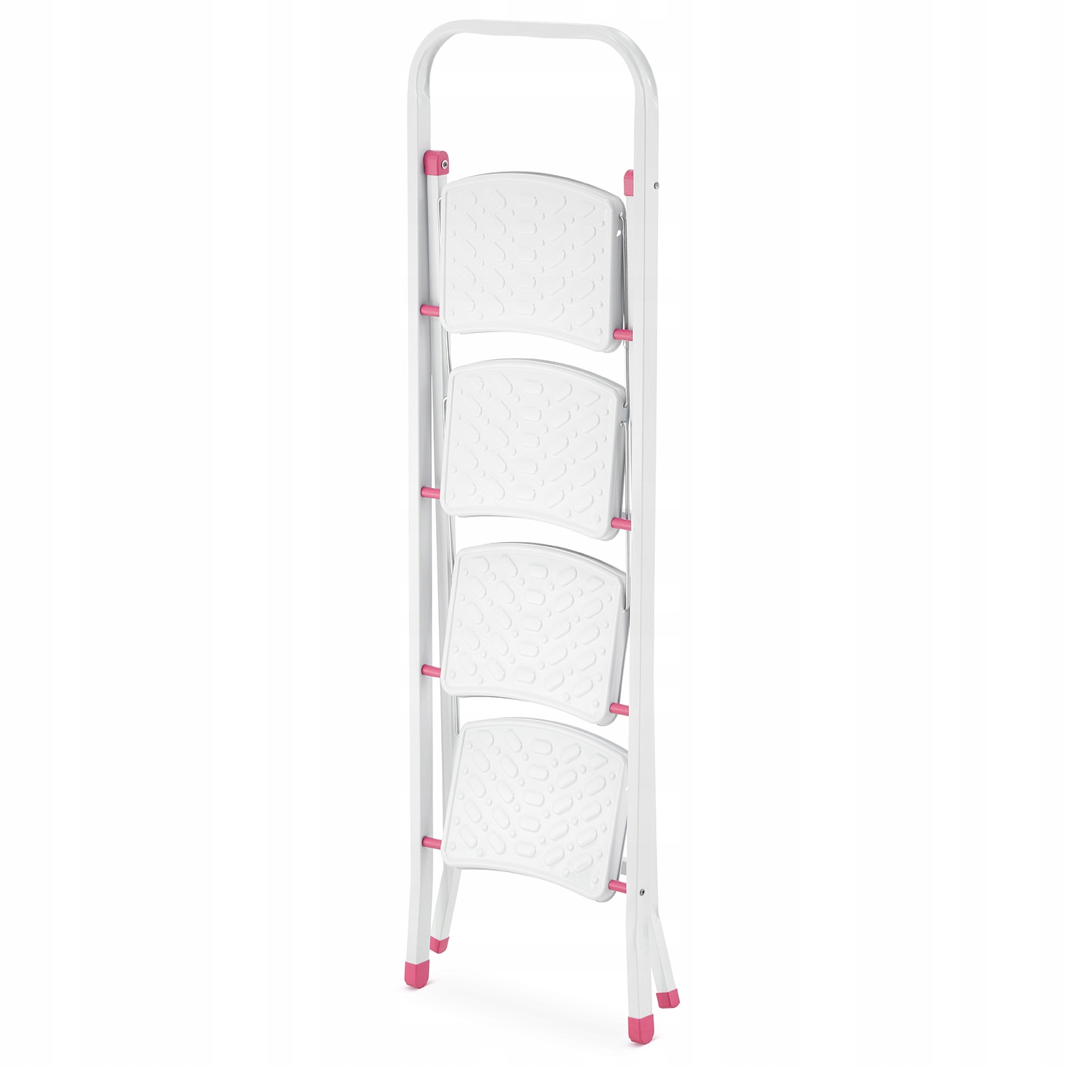 Drabina składana domowa 4 stopniowa schodki HIGHER — 6