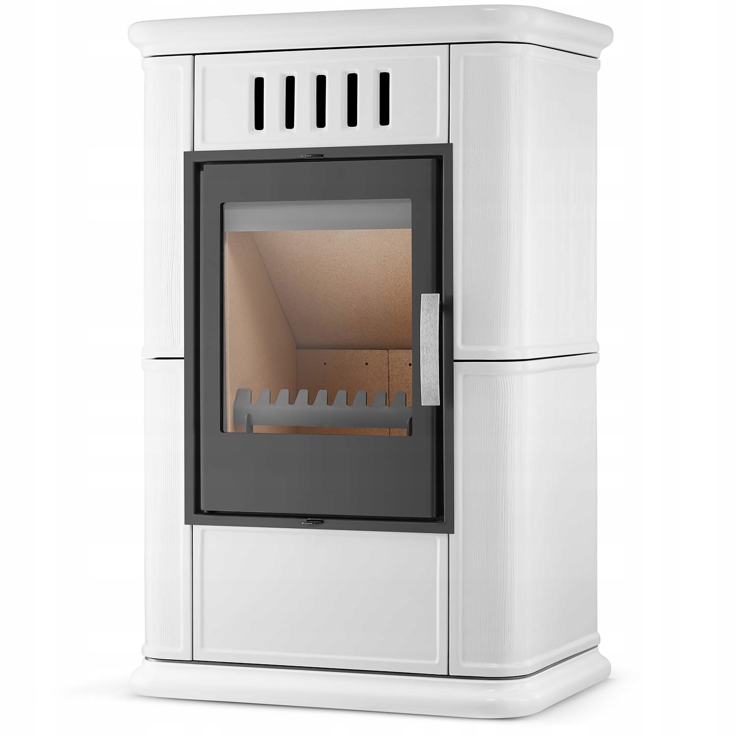 Piec kominek kaflowy piecyk koza wkład kominkowy OLBIA Ivory 6,3 kW CDP