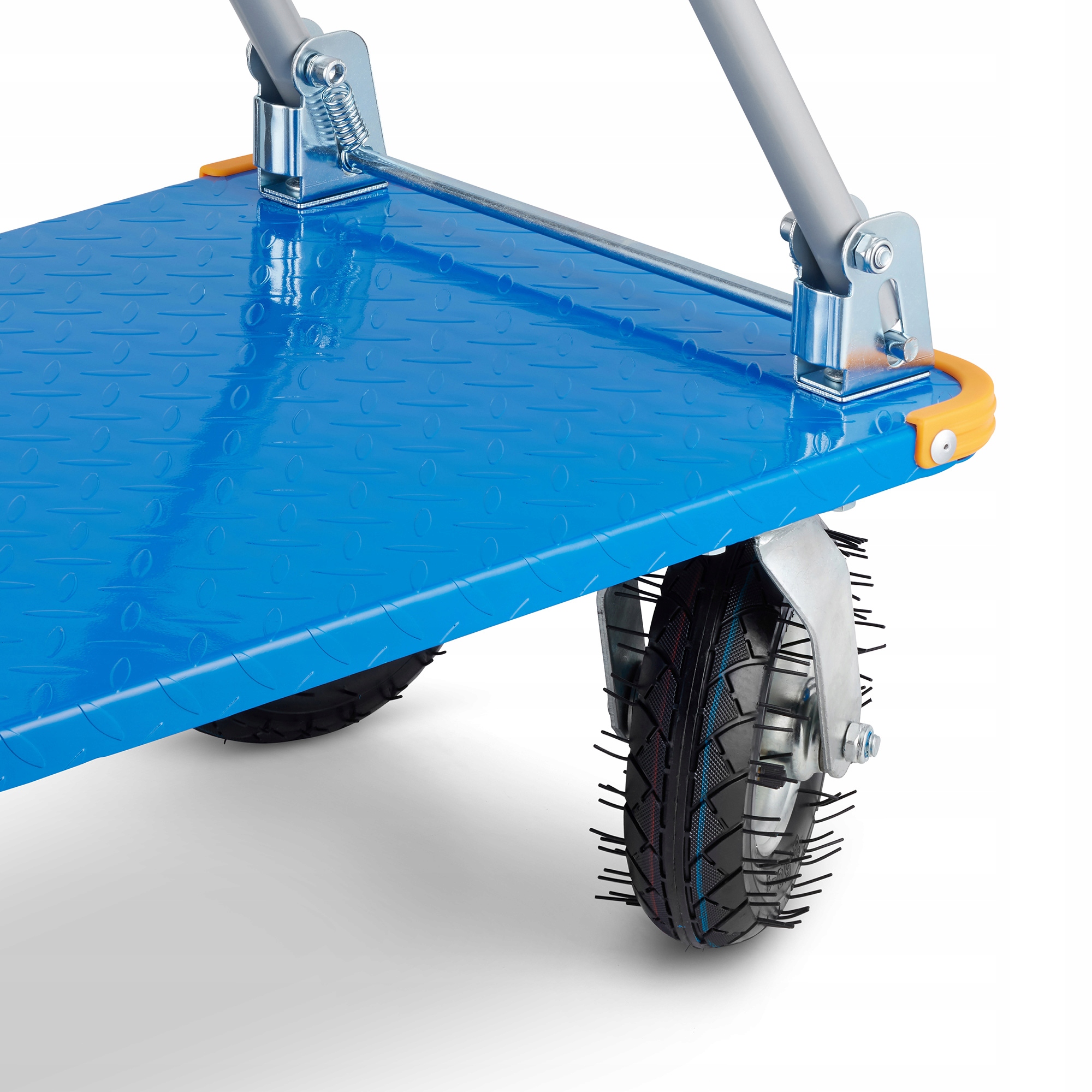 Wózek platformowy towarowy składany transportowy magazynowy HIGHER 450kg — 13
