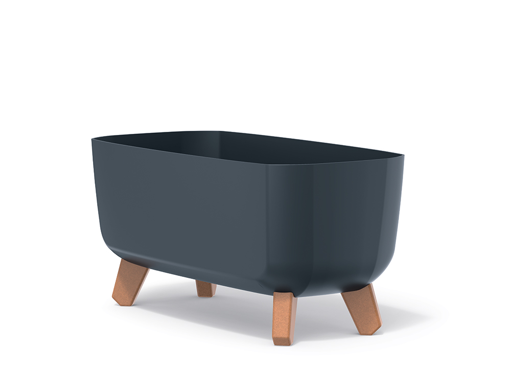Doniczka na nóżkach GRACIA CASE DGCL400 | Antracyt — 3