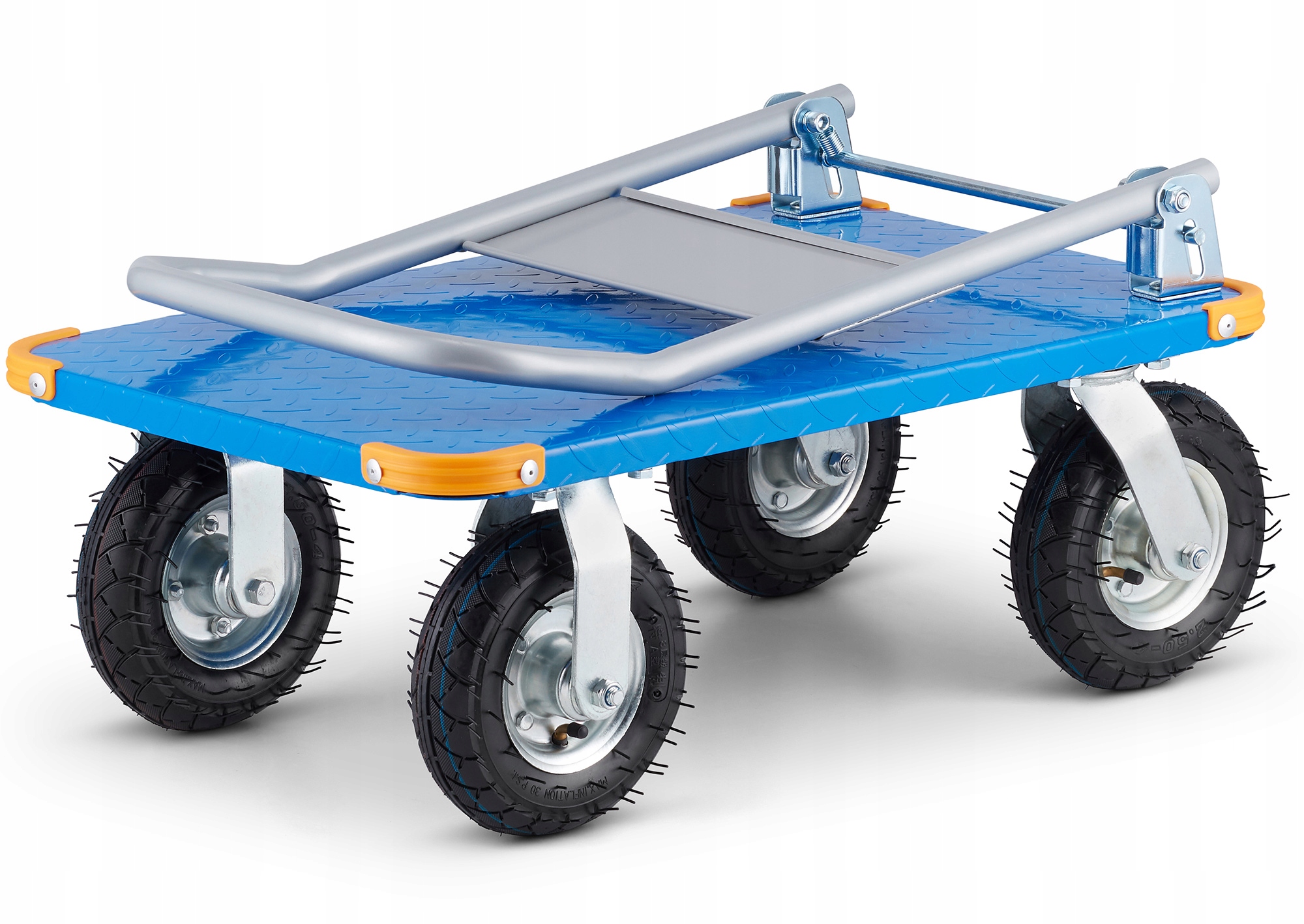 Wózek platformowy towarowy składany transportowy magazynowy HIGHER 450kg — 12