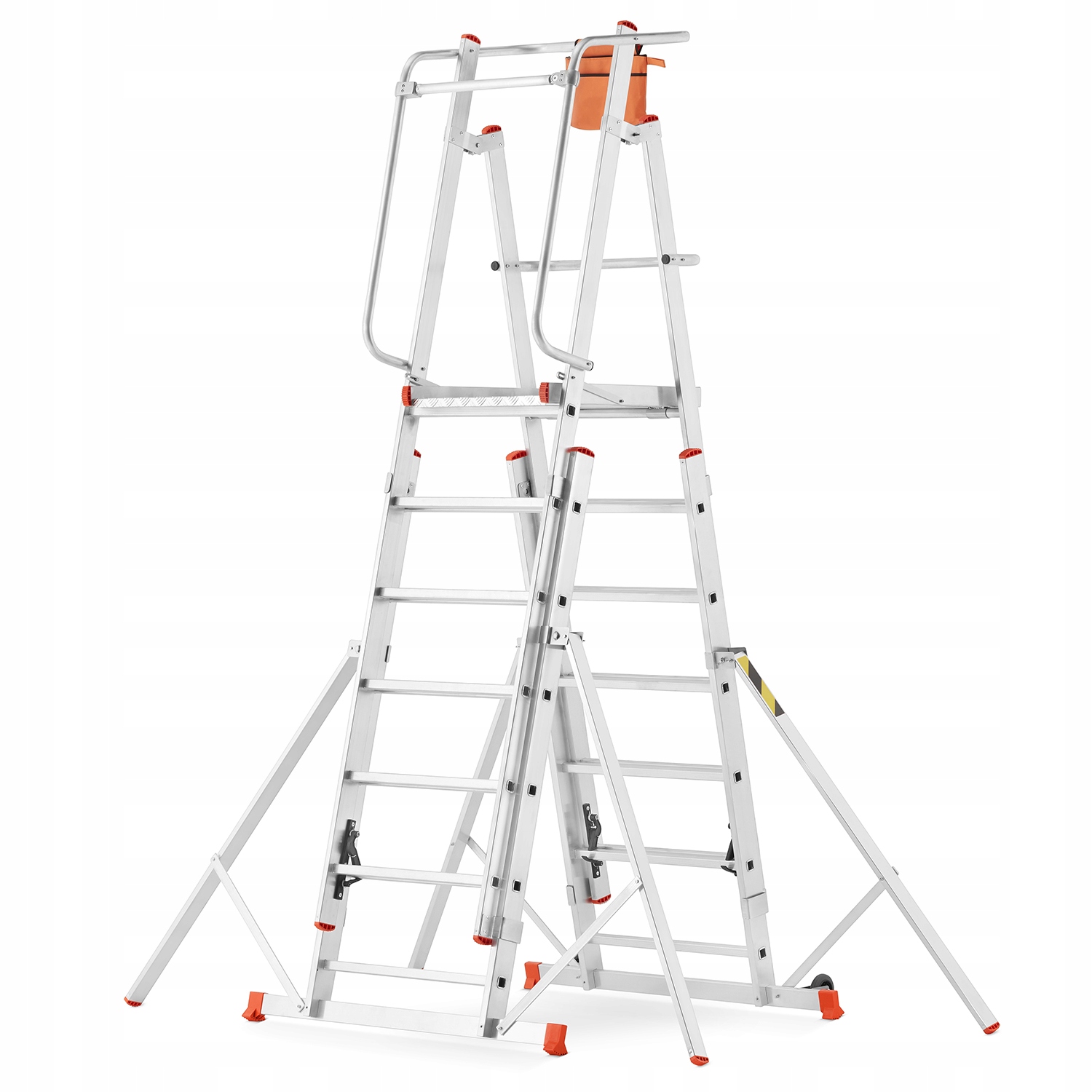 Drabina rusztowanie aluminiowe podnośnik HIGHER S-8105-C